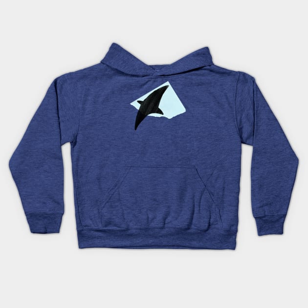 Bird in Flight Kids Hoodie by KylePrints